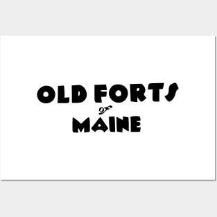 old forts of maine Posters and Art